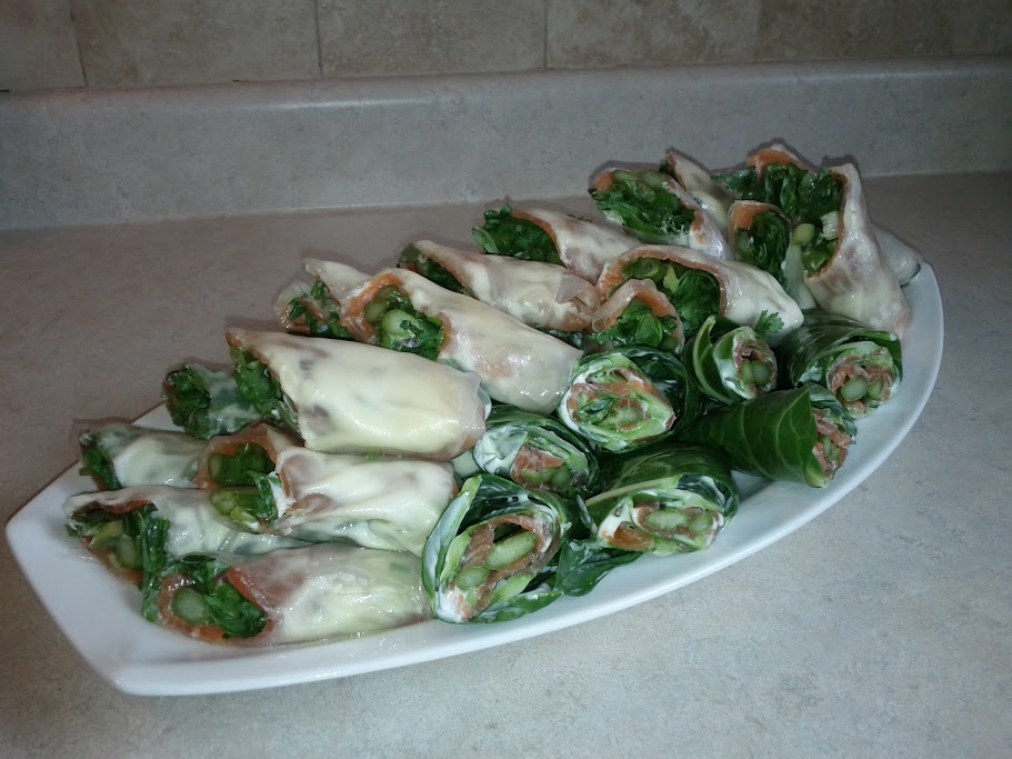 A Recipe for Gluten Free White and Green Wraps